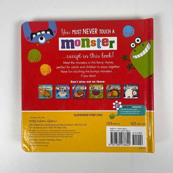 🍋 4/$20 Never Touch a Monster | Kids Books Childrens Book - Picture 4 of 5